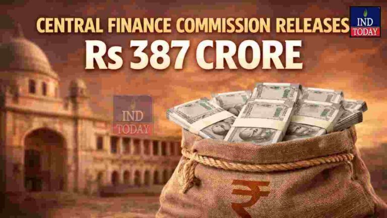 Central Finance Commission Releases Rs 387 Crore