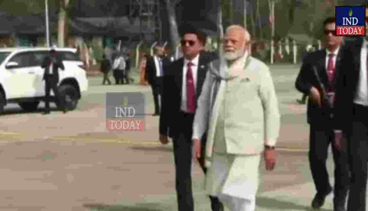 Emergency Landing Facility: Modi Lands In Assam