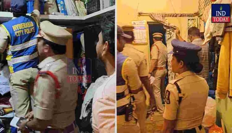 Charminar Police Conduct Large Scale Combing Operation