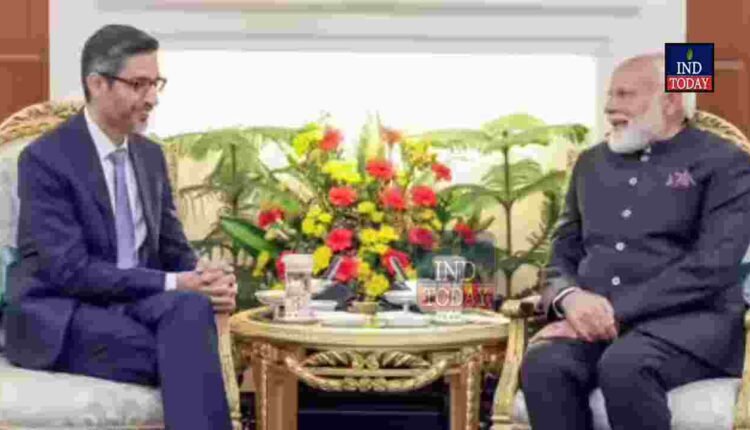 Sundar Pichai Meets PM Modi On AI Talks