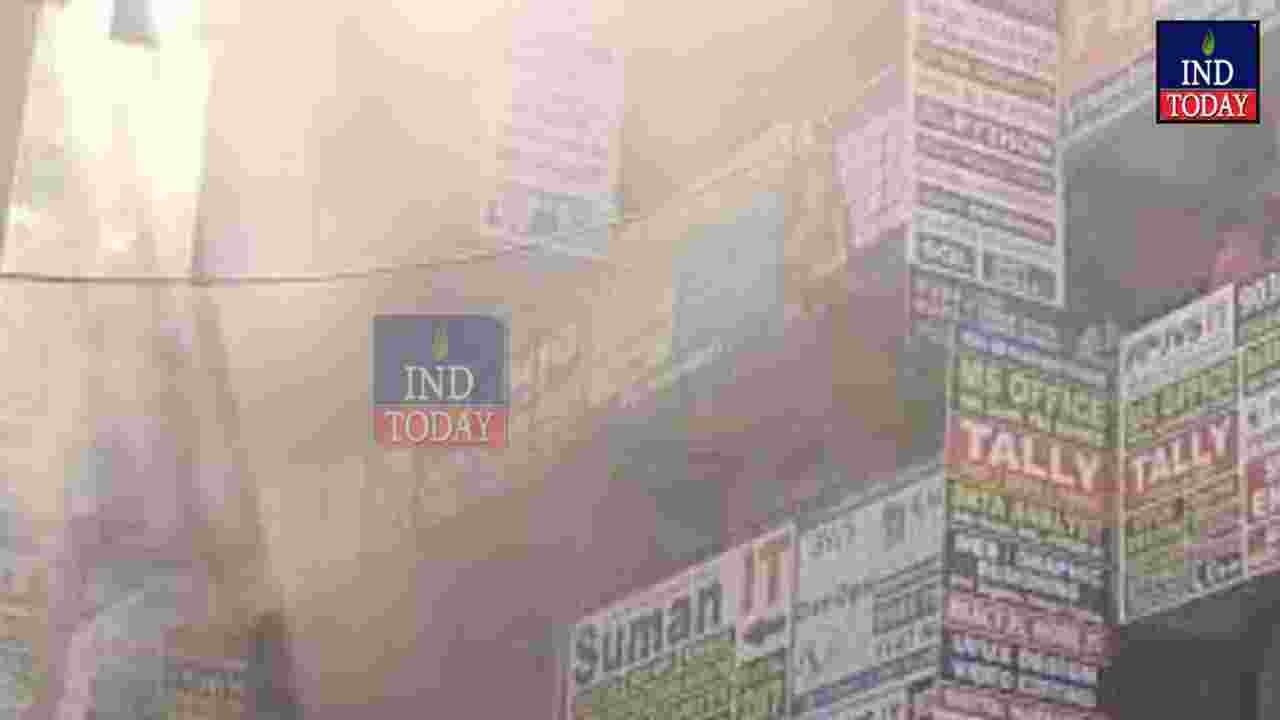 Watch: Fire in Ameerpet, Students Trapped