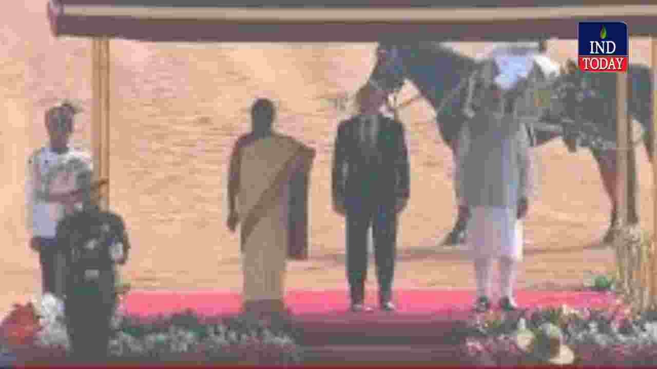 Brazilian President Lula Ceremonial Welcome in Delhi