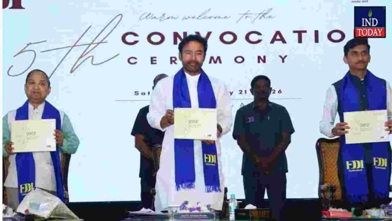 Kishan Reddy Highlights FDDI Global Role