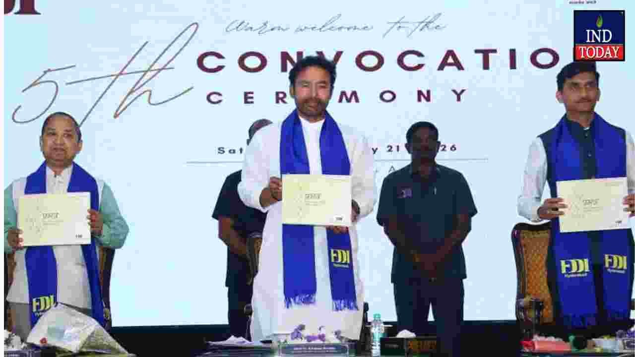 Kishan Reddy Highlights FDDI Global Role