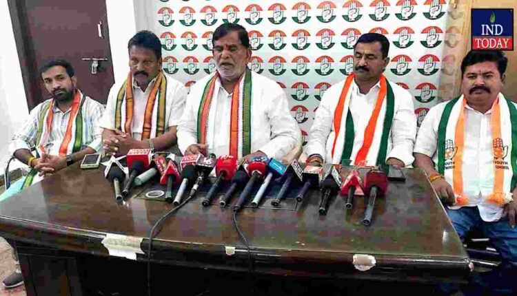 Congress Slams Kamareddy MLA Over ‘Attack Drama’ Allegations
