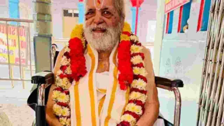 Chilkur Balaji Temple Chief Priest Passes Away