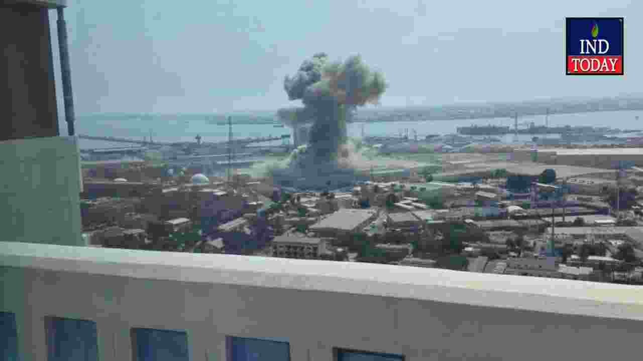 Iran Missile Attack On US 5th Fleet Base