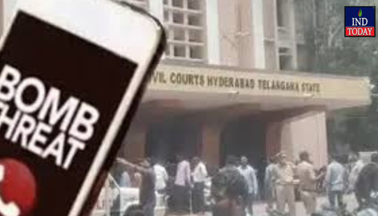 Nampally CBI Court Bomb Threat Again