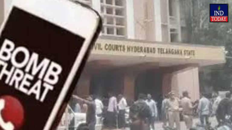 Nampally CBI Court Bomb Threat Again