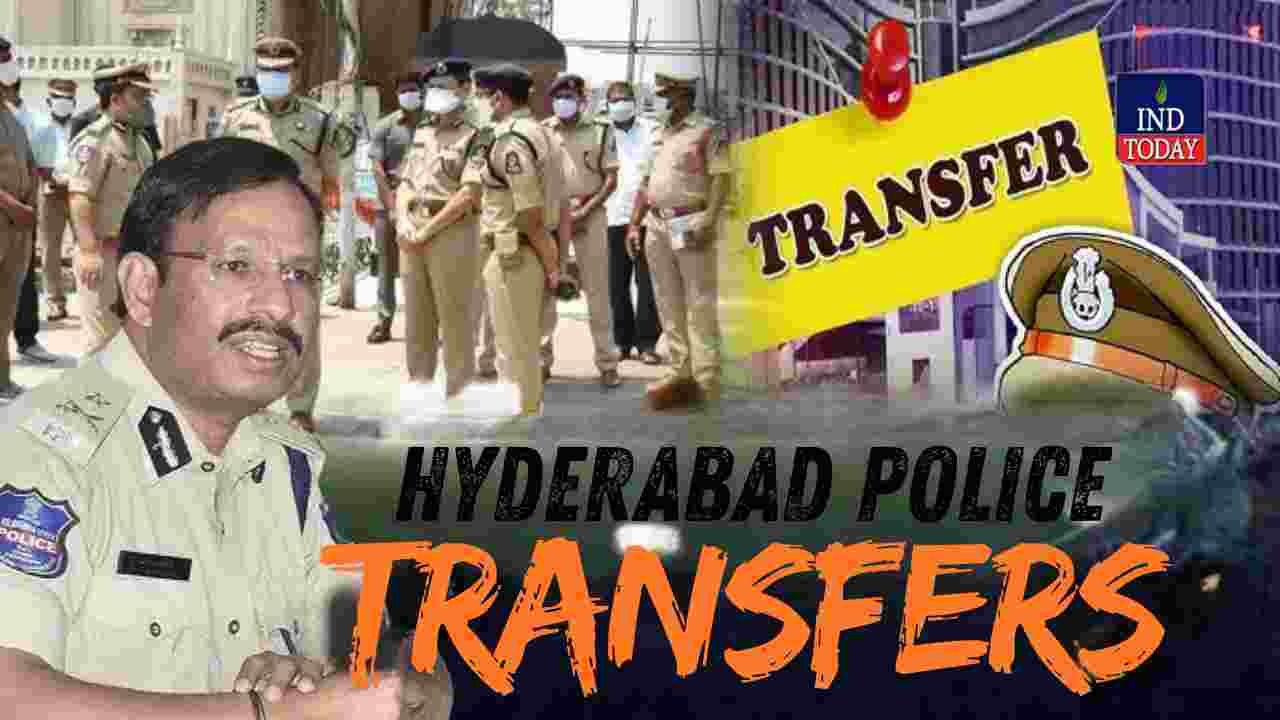 Police Inspector Transfers in Hyderabad City