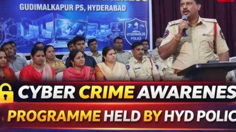 Hyderabad Police Cyber Crime Awareness Drive Launched