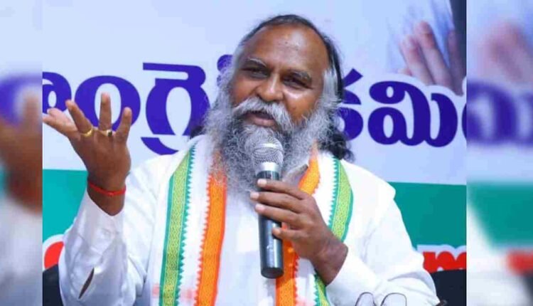 Municipal Elections: Jagga Reddy Warns Congress Rebels Ahead polls
