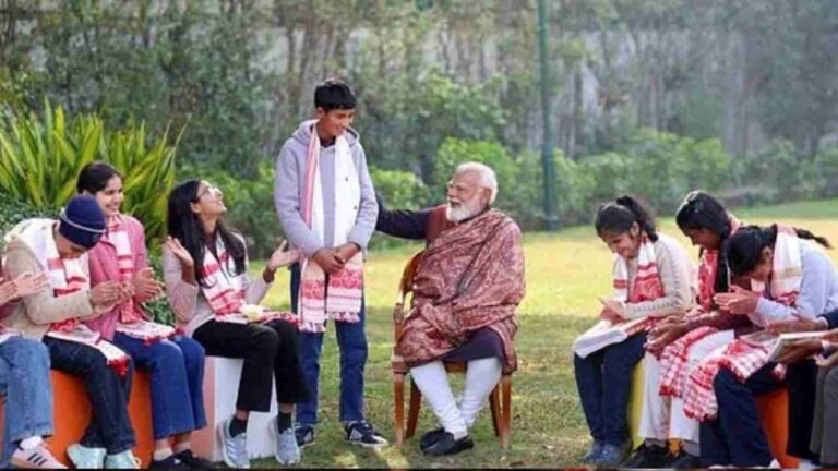 Students Interacted With PM Modi: Discussed On Exam Preparation