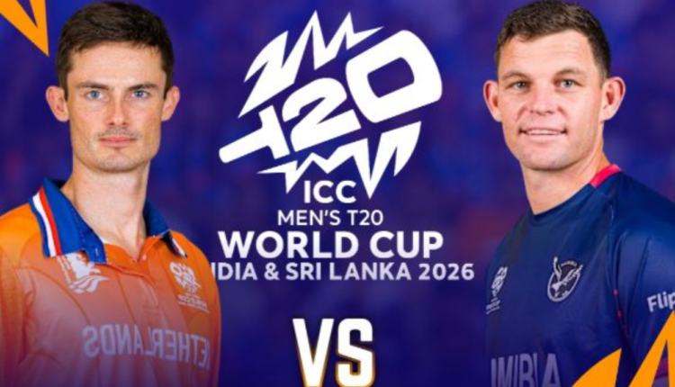 Netherlands vs Namibia – ICC Men’s T20 World Cup 2026 – Match Report