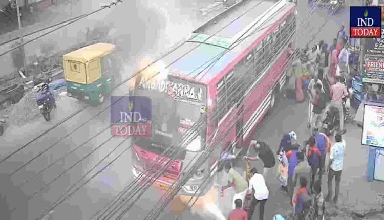 Bus Fire Accident In Ottapalam Sparks Praise