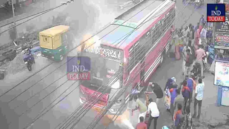 Bus Fire Accident In Ottapalam Sparks Praise