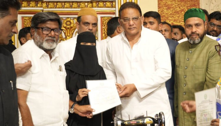 Economic Support and Skill Development Schemes Launched for Minorities by Azharuddin
