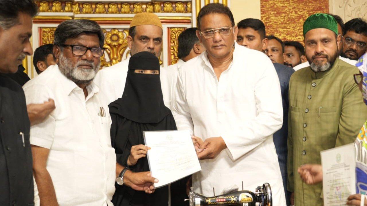 Economic Support and Skill Development Schemes Launched for Minorities by Azharuddin