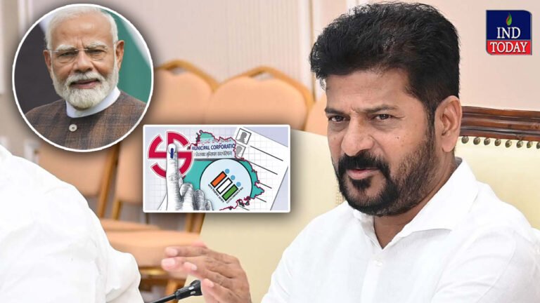 What Is The Connection Between Municipal Elections And Modi? CM Revanth