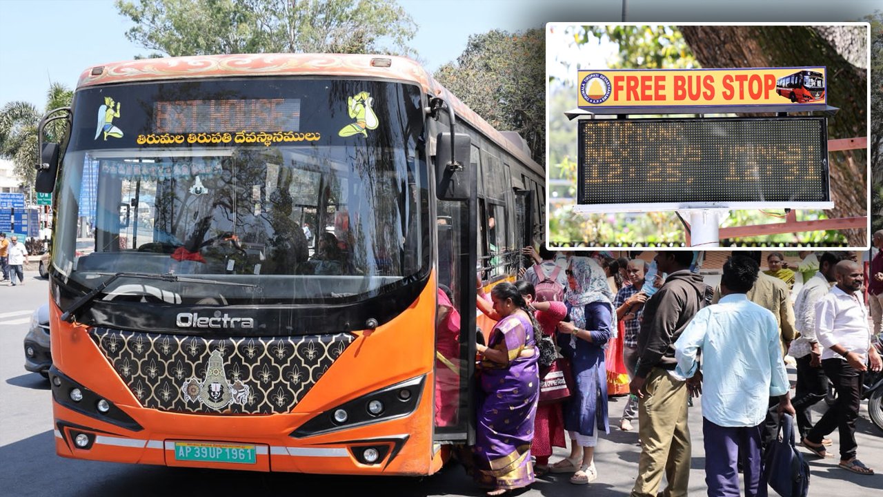 TTD Digital Display Boards Boost Srivari Dharma Rathalu