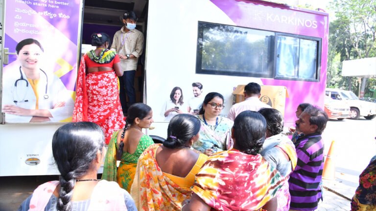 Cancer Screening Camp for Sanitation Workers Organised by GHMC