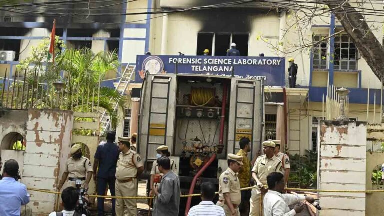 Nampally Forensic Lab Fire Leads to Sealing of Facility
