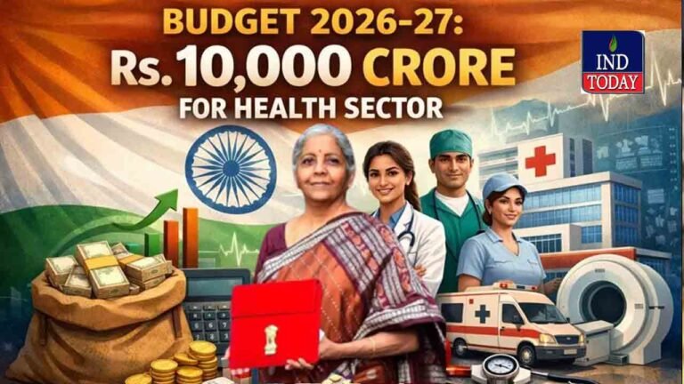 Budget 2026-27: Rs. 10,000 Crore For Health Sector