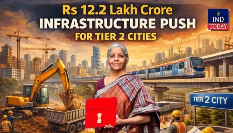 Rs 12.2 Lakh Crore Infrastructure Push For Tier 2 Cities
