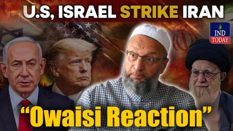 WATCH | Asaduddin Owaisi Reacts to Iran– US Israel Conflict