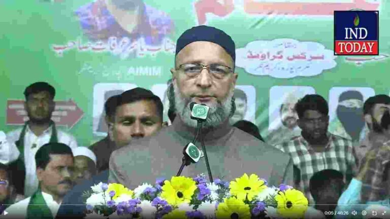 Owaisi Urges Karimnagar Voters to Reject TRS, Hits BJP