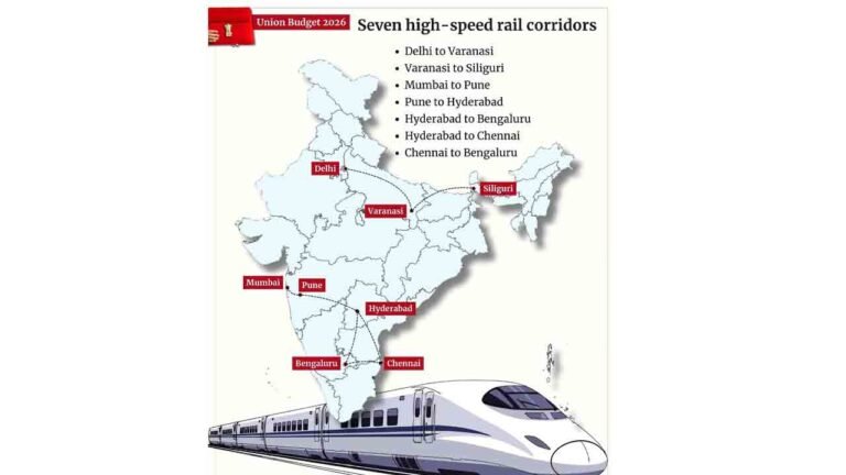 Hyderabad High Speed Rail Corridors Proposed