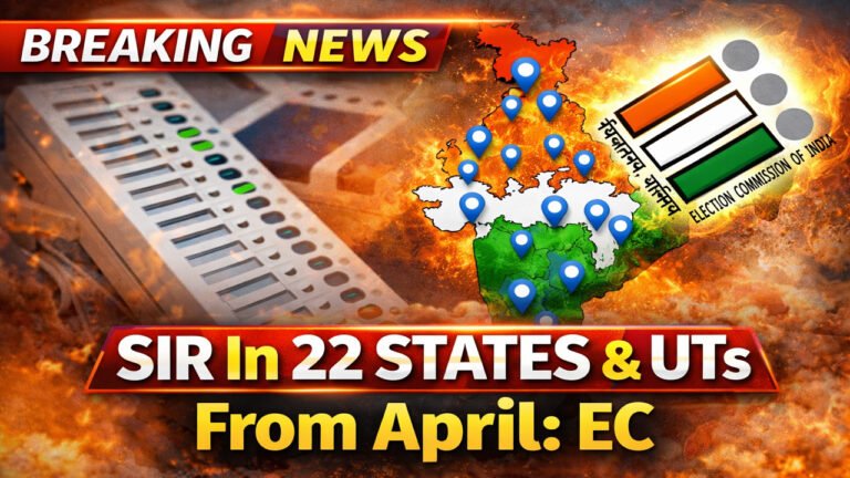 SIR In 22 States And UTs From April: EC