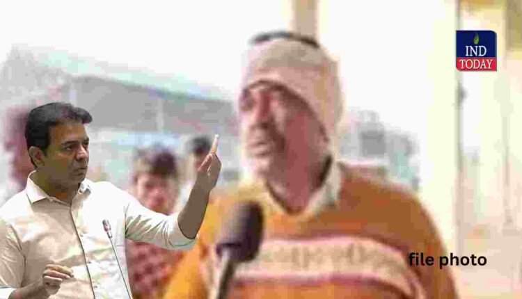 Farmer Suicide in Adilabad Triggers KTR Attack on Congress Government