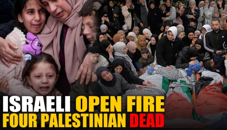 Israeli Forces Open Fire On Family Car In Occupied West, Four Palestinian Dead