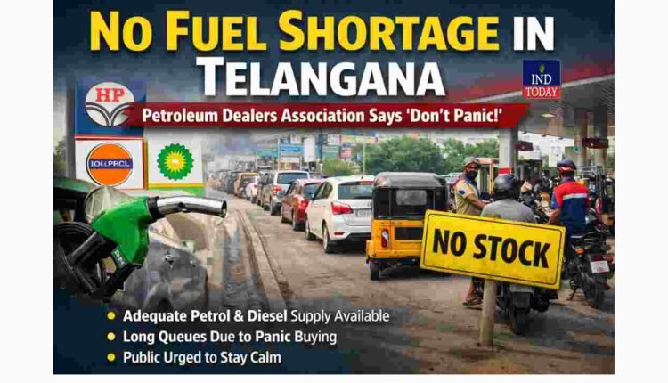 Fuel shortage rumours in Hyderabad, dealers dismiss