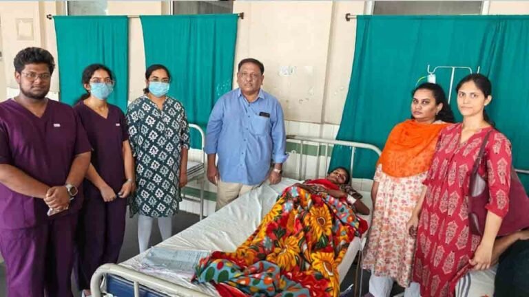Gandhi Hospital Spleen Surgery Saves Woman Patient