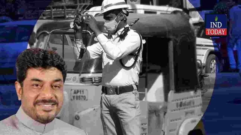 Hyderabad Traffic Challans AIMIM MLA Jaffar Hussain Meraj seeks relief