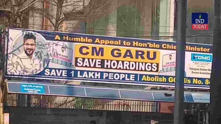 Hyderabad hoardings protest seeks GO 84 rollback
