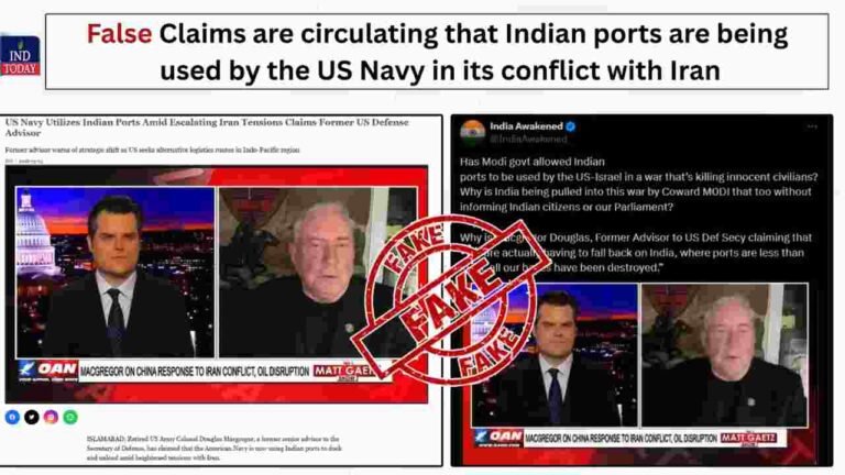 India Debunks US Navy Arming Ships vs Iran Claim