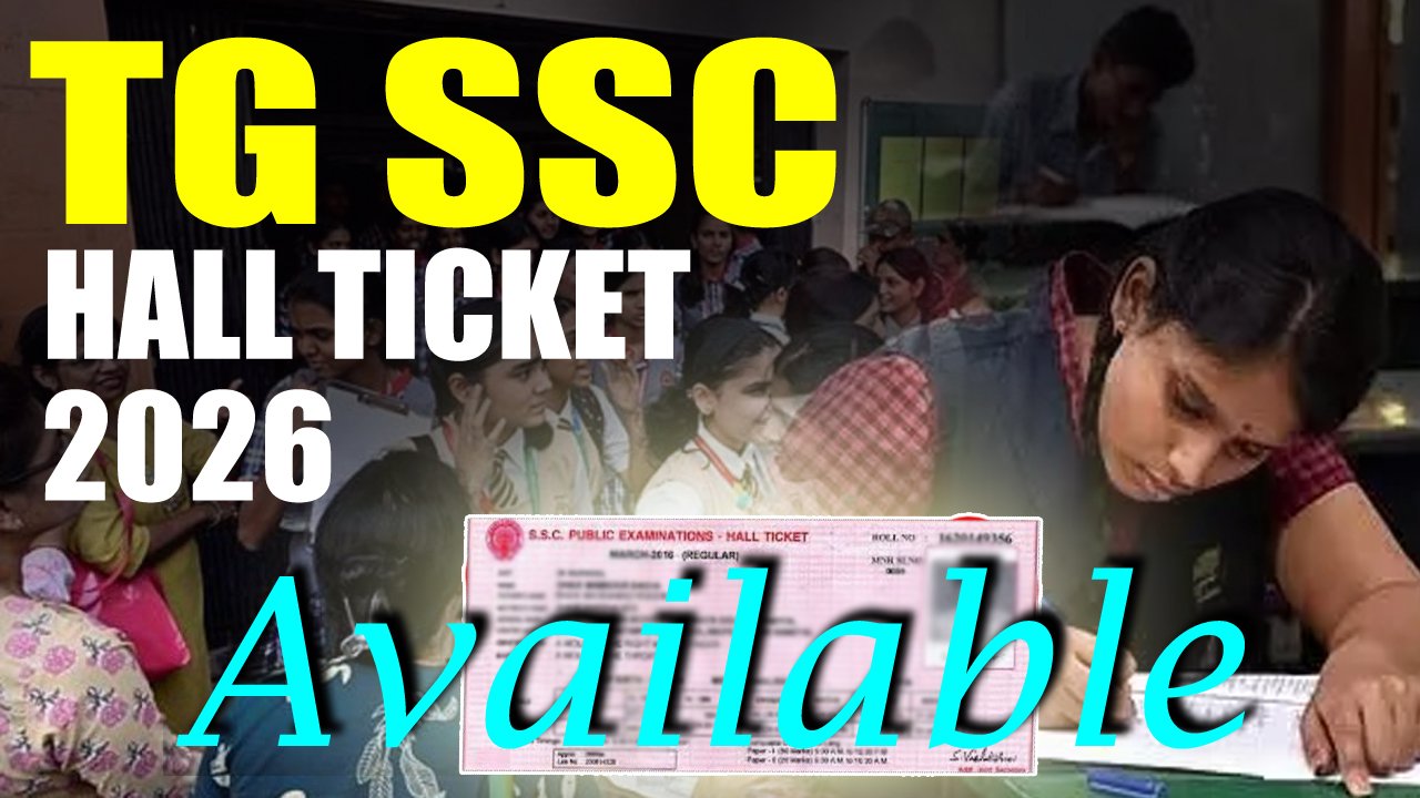 Telangana SSC-2026 Hall Tickets Available From Today: Online And Via Whatsapp