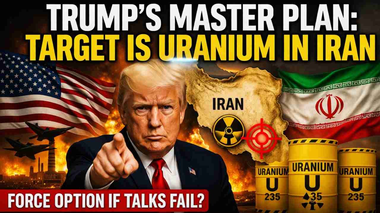 Trump Master Plan: Target Is Uranium In Iran
