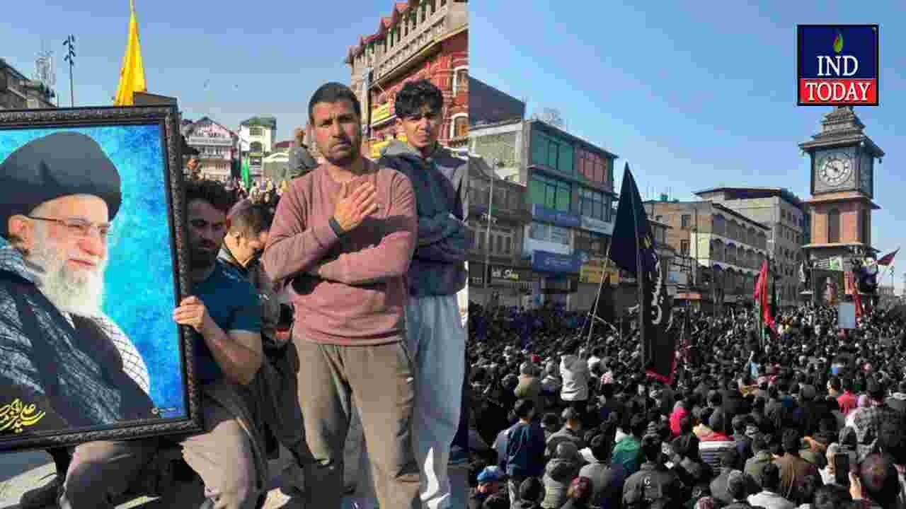 Kashmir Protests Erupt Over Khamenei Killing