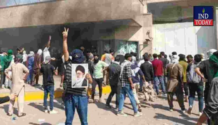 US Consulate Karachi Attacked After Khamenei Death