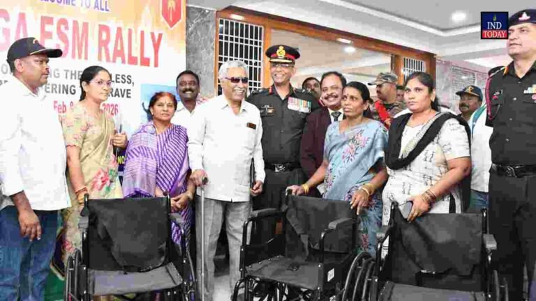 Mega Ex Servicemen Rally Held At Kurnool