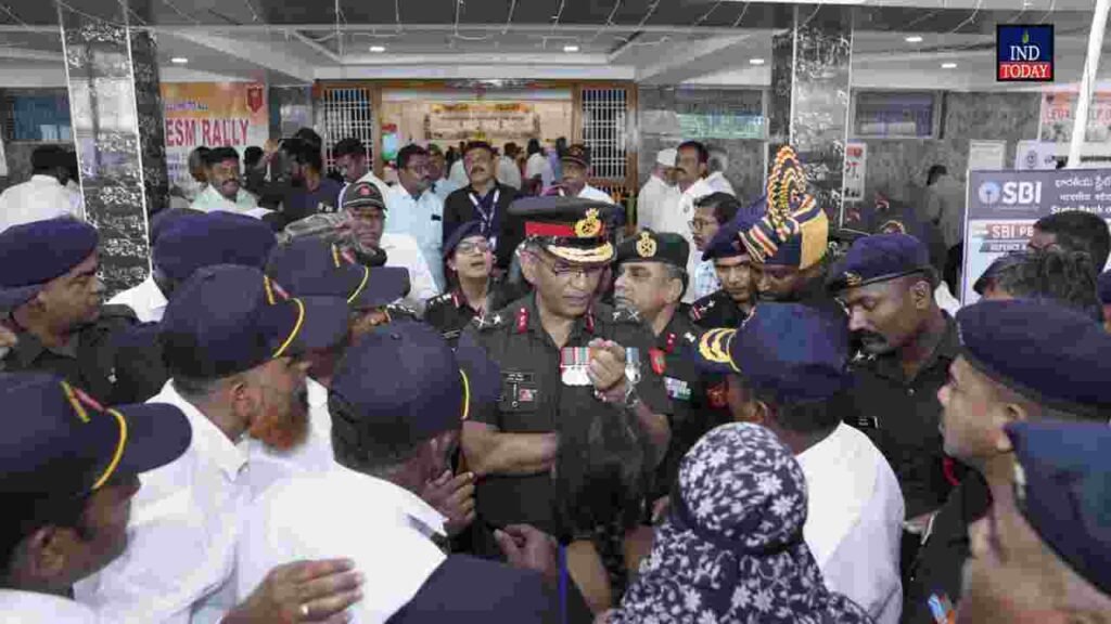 Mega Ex Servicemen Rally Held At Kurnool