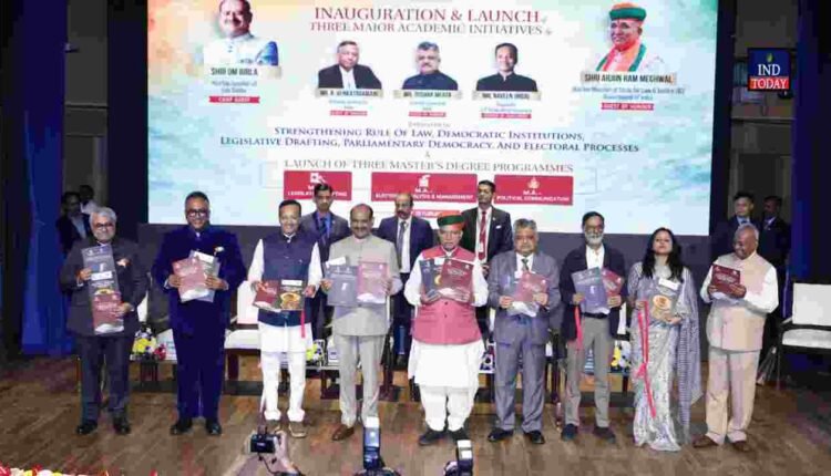 Lok Sabha Speaker And Law Minister Launch JGU’s Three New Master's Degree Programmes