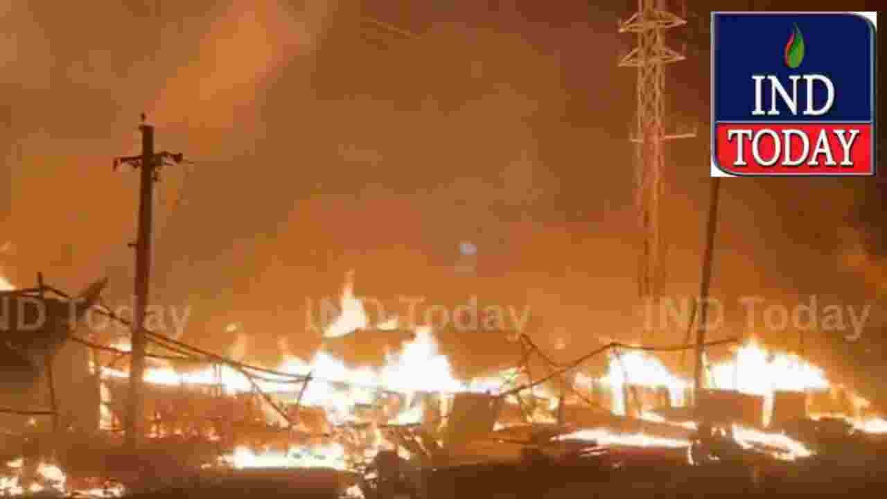 WATCH: Nizampet Blaze Guts Several Shops In Kukatpally