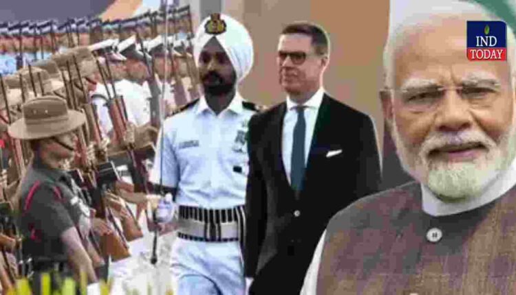 PM Modi Welcomes Finland President Alexander Stubb