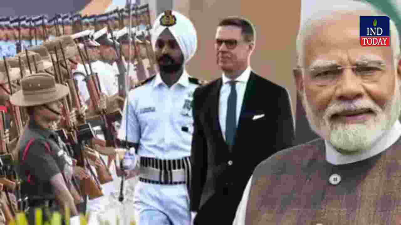 PM Modi Welcomes Finland President Alexander Stubb