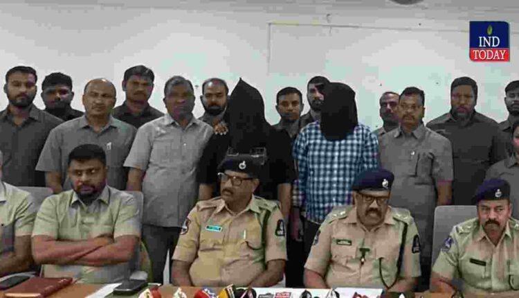 Foreign National Drug Peddler And Associate Arrested In Hyderabad